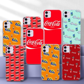 เคสโทรศัพท์มือถือแบบนิ่ม TPU ใส ลาย Coca-Cola 52A สําหรับ Samsung J2 Prime 4 Core J5 6 Plus J7 J8 S7