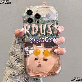 ✅เคสโทรศัพท์มือถือแบบนิ่ม ใส ลายแมว สําหรับ Iphone 78p11r 14 13 xsหน้ากากโทรศัพท์มือถือ กันกระแทก สําหรับ Apple 12promax XAJG