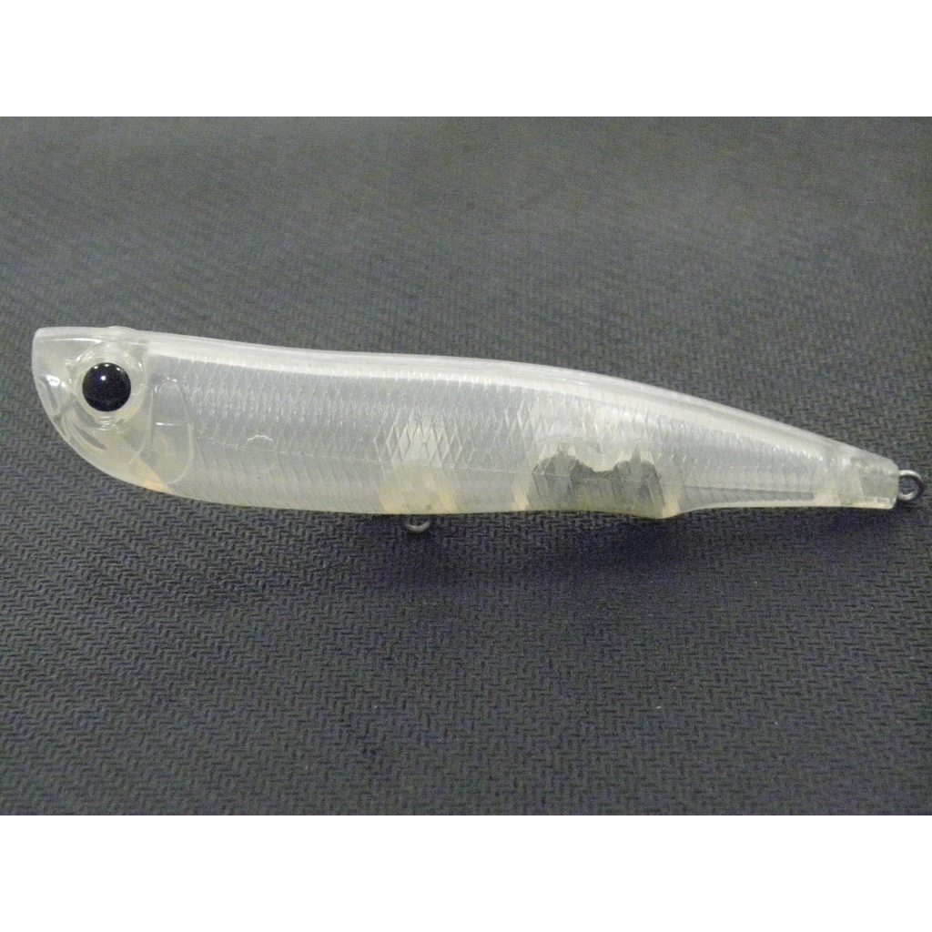 WLure 15g Long Casting Topwater Popper Blank Transparent 10 ต่อแพ็ค เล่นตกปลา UPW622
