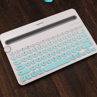 เคสคีย์บอร์ดบลูทูธไร้สาย ซิลิโคนใส กันน้ํา สําหรับ Logitech K480 [CAN]
