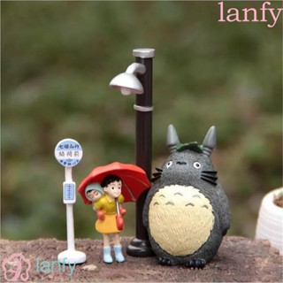 Lanfy ตุ๊กตาฟิกเกอร์ Anime Potted Planted ขนาดเล็กน่ารัก 5 ชิ้น / ล็อตสําหรับตกแต่งบ้าน