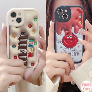 เคสโทรศัพท์มือถือนิ่ม ทรงวงรี ลายช็อกโกแลต ถั่วน่ารัก สําหรับ VIVO V27E V25E V23E V11i V9 S1 Pro V15 V5S Y12 Y15 Y17 U10 Y93 Y95 Y91i Y91C Y1S Y19 5G 4G