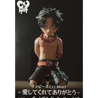 Ace ของแท้ JP แมวทอง - Cry Heart Banpresto [โมเดลวันพีช]