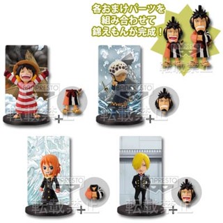 Punk Hazard Set ของแท้ JP แมวทอง - WCF Ichiban Kuji Banpresto [โมเดลวันพีช] (5 ตัว)