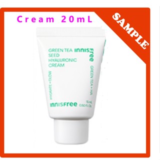 [SAMPLE] Innisfree ครีมเมล็ดชาเขียว ไฮยารูลอนิก 20 มล.★2023ad #15