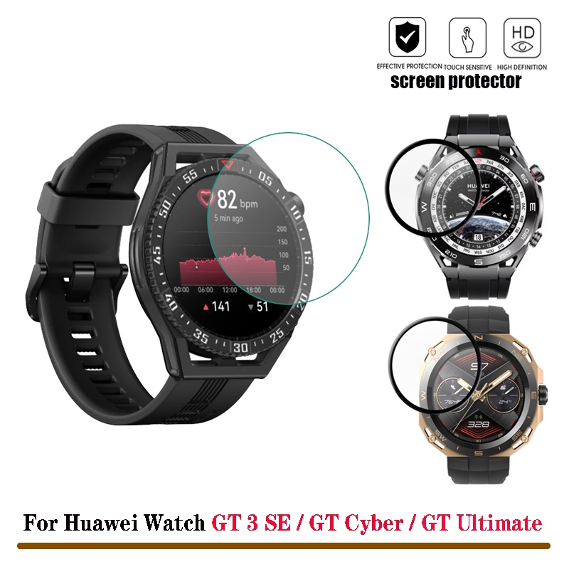 3d PMMA / กระจกนิรภัย ป้องกันรอยขีดข่วนหน้าจอ สําหรับ Huawei Watch GT 3 GT3 SE / GT Cyber / GT Ultimate