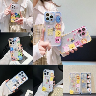 เคสโทรศัพท์มือถือแบบนิ่ม TPU ใส กันรอยกล้อง ลายการ์ตูนมินนี่ มิกกี้เมาส์ มอนสเตอร์น่ารัก สําหรับ Honor V20 V40 Magic 3 4 5 Pro