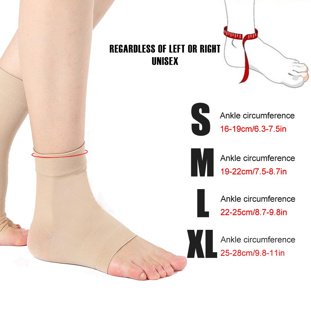 ถุงเท้า บรรเทาอาการปวดข้อเท้า บรรเทาอาการบาดเจ็บ สําหรับผู้ชาย และผู้หญิง 20-30 มม. 1 คู่ - รูปที่ 2