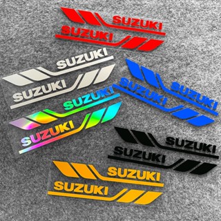 สติกเกอร์ ลาย SUZUKI สําหรับติดตกแต่งหมวกกันน็อครถจักรยานยนต์ SUZUKI