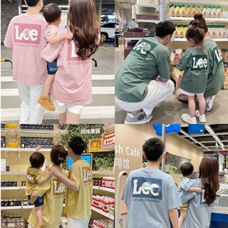 [ML] พร้อมส่ง เสื้อยืดแขนสั้น สีแคนดี้ สไตล์ตะวันตก สําหรับแม่ และลูก 100 ลิตร