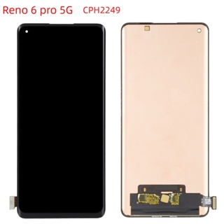 Oled หน้าจอสัมผัสดิจิทัล LCD สําหรับ Oppo Reno 6 Pro 5G Reno 6 Pro Mediatek MT6893