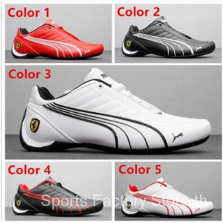 Ori Puma Ferrari รองเท้าผ้าใบลําลอง สําหรับผู้ชาย ผู้หญิง สีขาว สีแดง สีดํา 2020 ใหม่