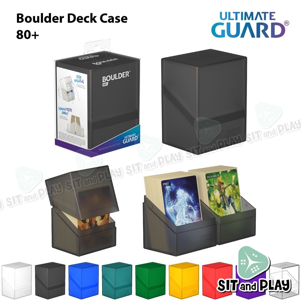 Ultimate Guard - Boulder Deck Case 80+ กล่องเด็คสำหรับใส่การ์ดเกม 80 ใบ