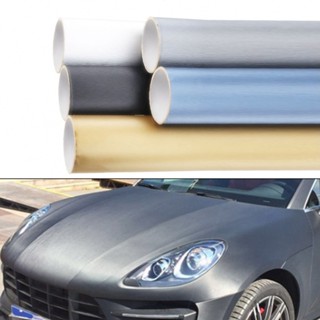 ⚡READYSTOCK⚡Brushed Aluminum Vinyl Film with Air Release Channels for Bubble Free Application