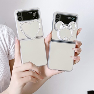 เคสโทรศัพท์มือถือ กันน้ํา ลายน่ารัก สําหรับ Samsung Galaxy Z Flip4 Z Flip3