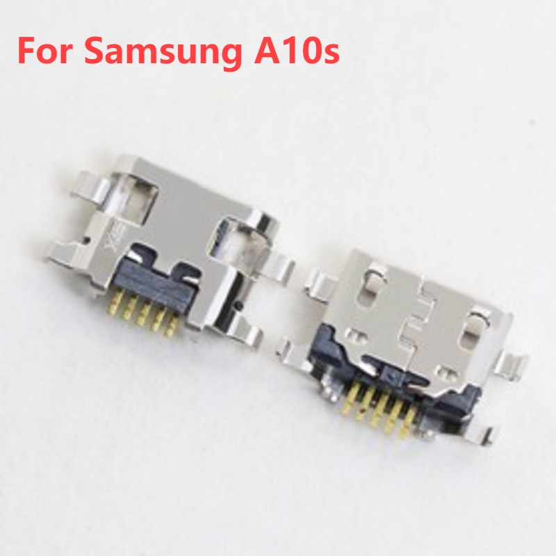 แจ็คซ็อกเก็ตชาร์จ Micro USB 1.2 มม. สําหรับ Samsung A10s Motorola E5 Play 50 ชิ้น