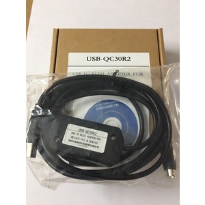 สายการเขียนโปรแกรม Mitsubishi PLC, สายดาวน์โหลด Sanling Q Series USB-QC30R2 หัวกลม 6 พิน