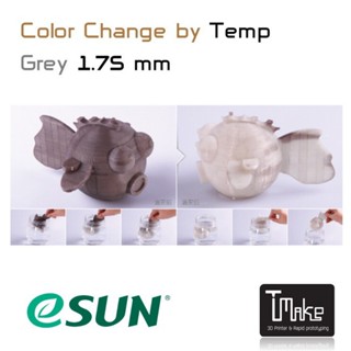 eSUN Color Change Temp Grey 1.75 mm Filament 0.5 KG