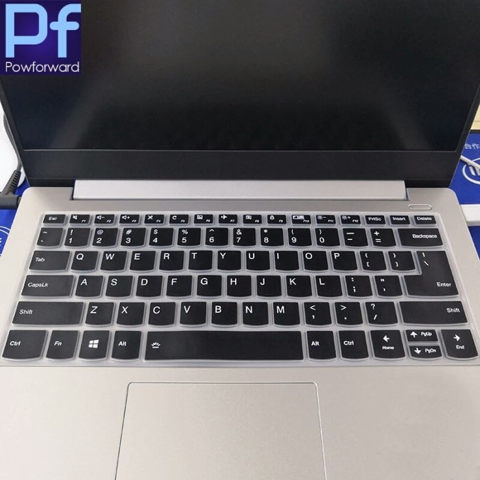 ใหม่ ฟิล์มกันรอยคีย์บอร์ด lenovo S340 C340 D330 S145 - สีดํา