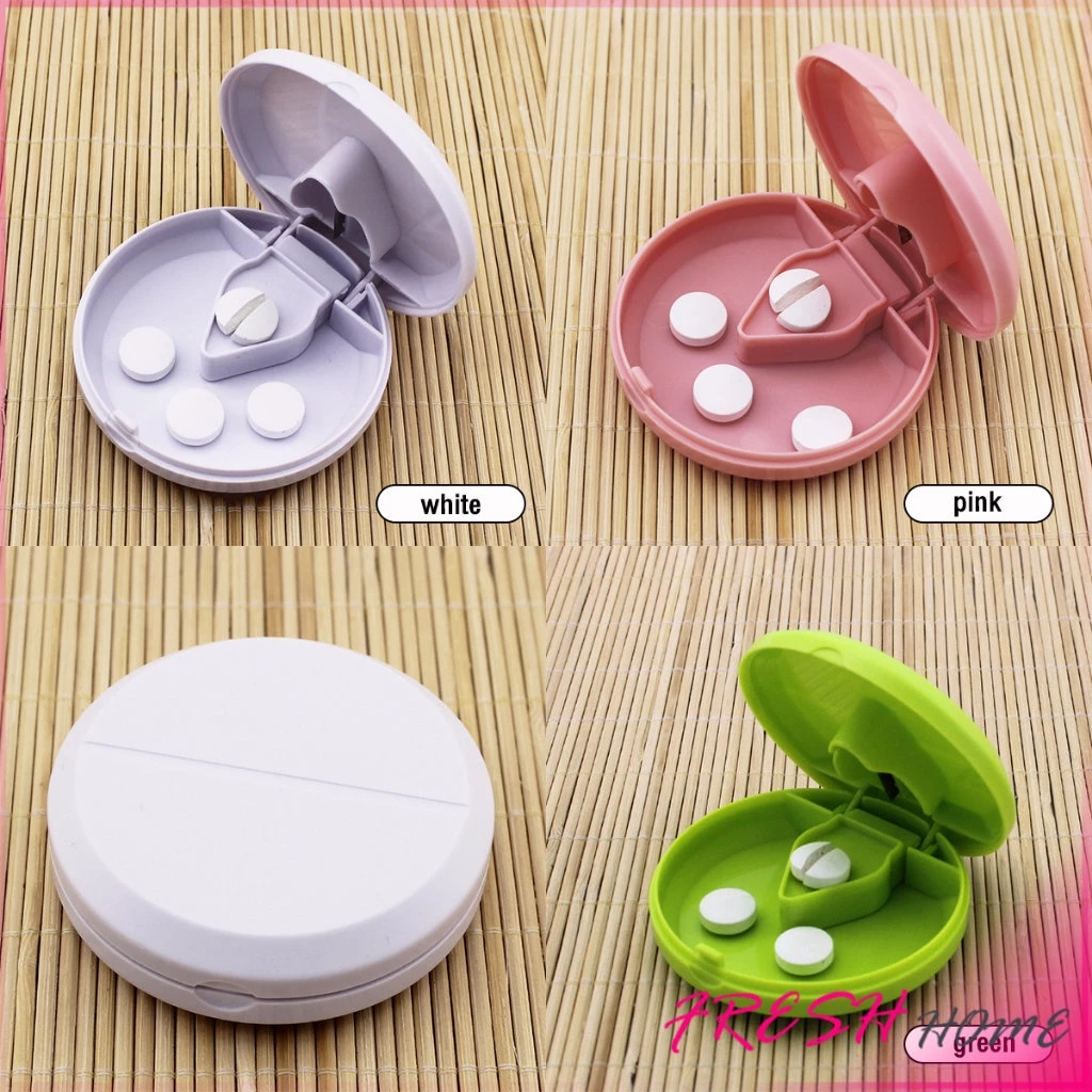 กล่องตัดยา รุ่นใหม่ ใบมีดคม ที่แบ่งเม็ดยา ที่ตัดเม็ดยา ที่ตัดยา ที่แบ่งยา ตลับใส่ยา pill cutter thumbnail 5