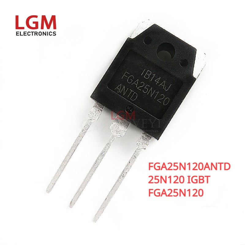 ทรานซิสเตอร์ต้นฉบับ FGA25N120ANTD 1200V FGA25N120 25N120 IGBT
