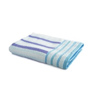 ผ้าเช็ดตัวและชุดคลุมอาบน้ำ FN BATH TOWEL COTTON STRIPE ผ้าเช็ดตัว Cotton ผลิตจากคอตตอน ขนาด 27" x 54"