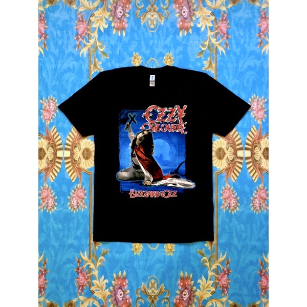 พร้อมส่ง ผ้าฝ้ายบริสุทธิ์ 🎸OZZY OSBOURNE  เสื้อวง Ozzy Osbourne สินค้านำเข้า  100% การเปิดตัวผลิตภัณ