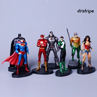 [STR] โมเดลฟิกเกอร์ PVC รูปอนิเมะ Super Heroes สําหรับตั้งโต๊ะ 7 ชิ้น