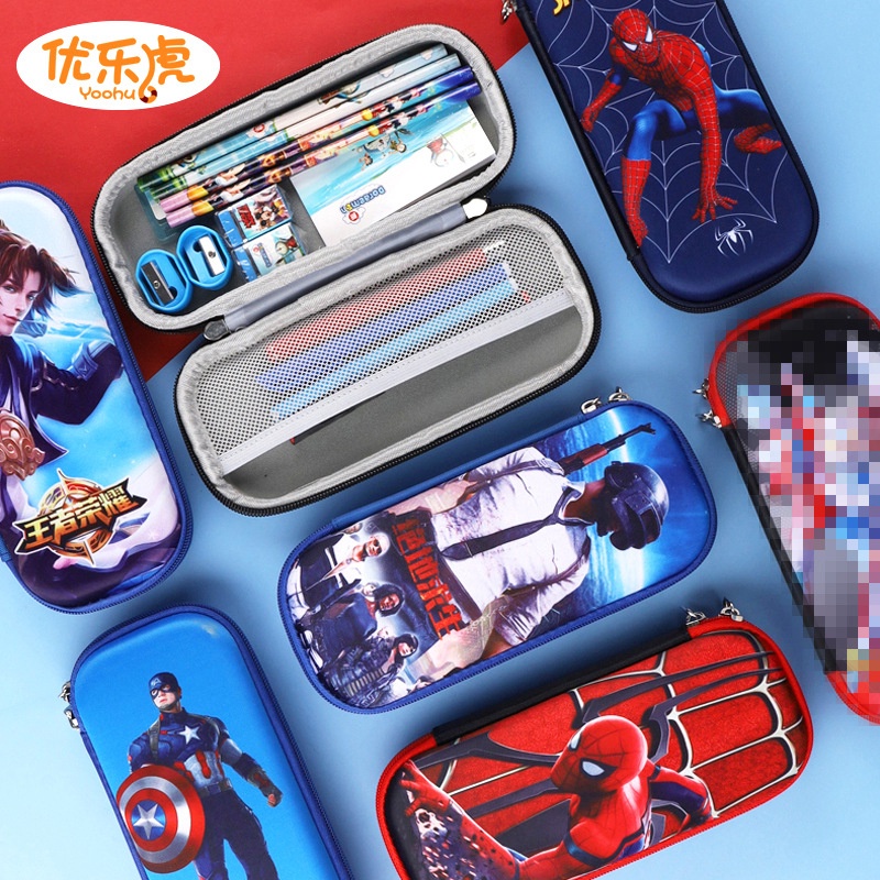 👍🏻【คุณภาพสูง】กระเป๋าดินสอ กล่องดินสอ ลายการ์ตูน ความจุขนาดใหญ่