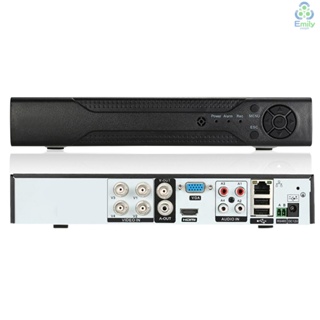 กล้องบันทึกวิดีโอดิจิทัล 4CH 1080P Hybrid NVR AHD TVI CVI DVR 5-in-1 P2P ปลั๊กแอนด์เพลย์ APP ตรวจจับการเคลื่อนไหว PTZ รักษาความปลอดภัย [20][มาใหม่]