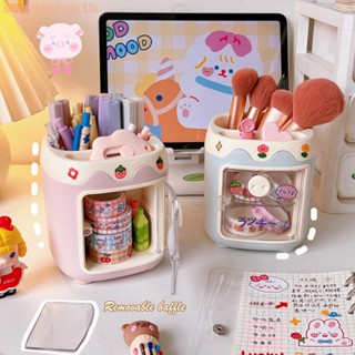 Kawaii Piggy กล่องเก็บจมูก ปากกา เครื่องเขียน สําหรับโรงเรียน สํานักงาน