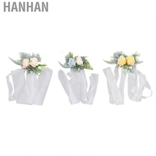 Hanhan Chair Flower Arrangement Artificial Chair Flower Easy To Use with Gauze for Ceremony