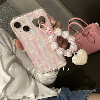 เคสโทรศัพท์มือถือ กันกระแทก ลายแมว โบว์ ลายทางแนวตั้ง สําหรับ Apple Iphone 14promax 13 12 11 14pro 13pro 14