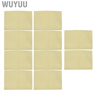 Wuyuu 10x Tattoo Practice Skins A4 Blank 1mm Thick Soft Elastic Silicone  Grade