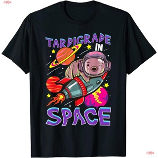 【Hot】irjfje New Tardigrade Astronaut In Space T-Shirt ดพิมพ์ลาย เสื้อยืดผ้าฝ้าย คอกลม cotton แฟชั่น เสื้อคู่ เสื้อยืดเท่