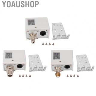 Yoaushop Pressure Switch Set  Dryer Pressure Switch AC125V AC250V ABS Brass  for Industrial Using