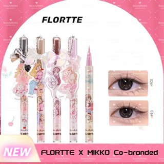 [ ใหม่ ] FLORTTE MIKKO ปากกาอายไลเนอร์ กันน้ํา