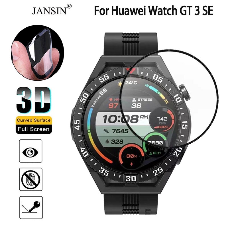 ฟิล์ม Huawei Watch GT 3 SE ฟิล์มกันรอยหน้าจอ 3D สําหรับ Huawei Watch GT 3 SE สมาร์ทวอทช์ มี Smart Watch