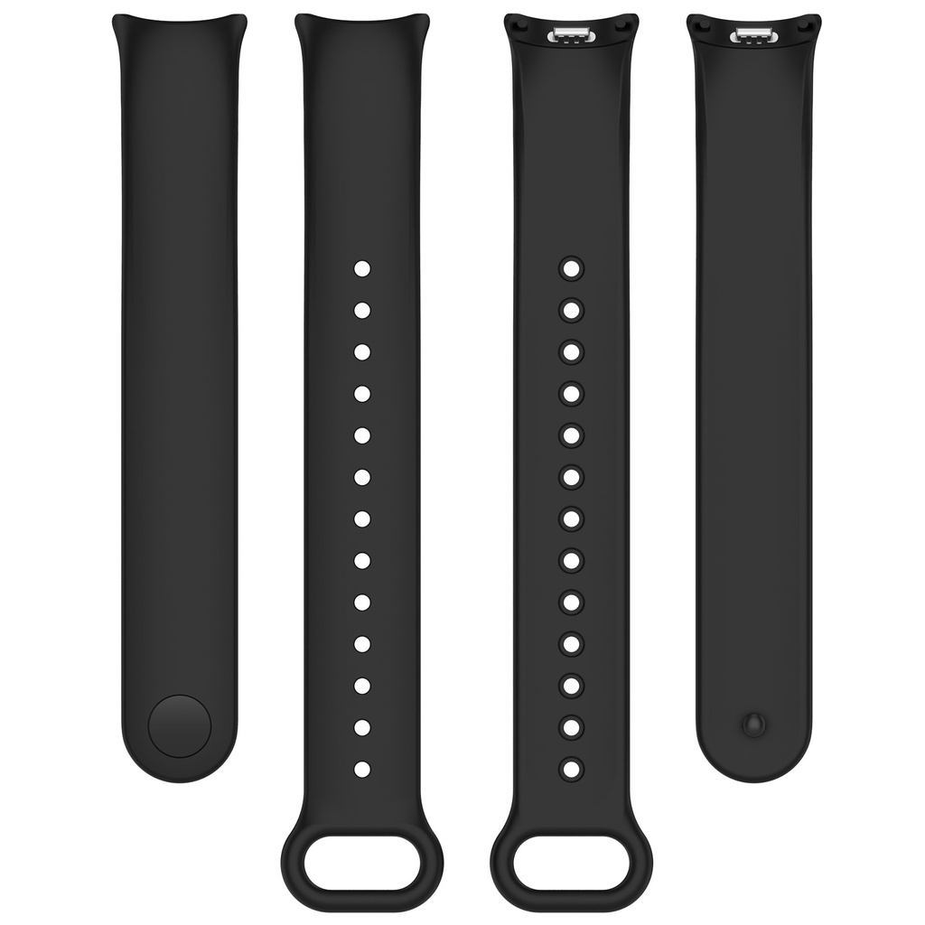 สายรัดเปลี่ยนสายรัดซิลิโคนสีสันสดใสสําหรับ Xiaomi MiBand 8 9 MiBand 8 9 Tracker Band Strap สายนาฬิกา