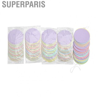 Superparis Circle Dots Streamers Pastel Dots Garland Circle Dot Sturdy String 5 Pieces