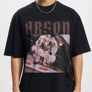 เสื้อยืด พิมพ์ลาย Arson J-Hope New Song Merch Tee Bangtan Army Gift Jung Ho-Seok สําหรับผู้ชาย