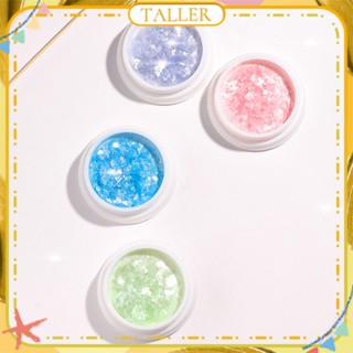 ✧ Ready Stcok Nail Art Opal Powder Japanese Cloud Cotton Snow Melted Paper Phototherapy Gel Nail Accessories Cute Girl Cloud Brocade Glitter Nail Art For Nail Shop สูง1ขวด