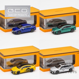 Gcd โมเดลรถยนต์ 1:64 CC Arteon R Pure Blue/Electric Green/Shiny Yellow/hunting edition Silver LHD Diecast