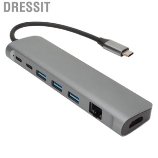 Dressit 9 In 1 USB C Hub USB C To 3xUSB3.0 HD USB C  Docking Station A