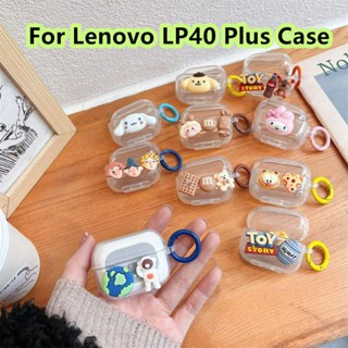 พร้อมส่ง! เคสโทรศัพท์มือถือแบบนิ่ม ใส ลายการ์ตูน สําหรับ Lenovo LP40 Plus LP40 Plus