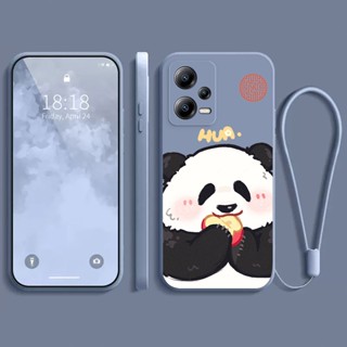 เคส  xiaomi POCO X5 POCO X5 PRO 5G POCO M3 M5 f3 F4 5G F4 GT REDMI NOTE12 5G NOTE12 PRO K40 K40 PRO K40S K50  เคสโทรศัพท์มือถือแบบนิ่ม ลายแพนด้านําโชค ZMF