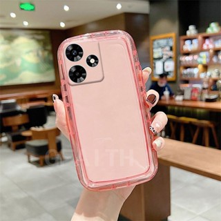 ขายดี เคสโทรศัพท์มือถือใส แบบนิ่ม ป้องกันเลนส์กล้อง สําหรับ Realme C53 2023 REALMEC53