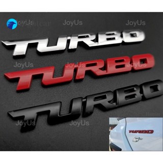 Flightcar ตราสัญลักษณ์โลหะ TURBO 3D สําหรับรถยนต์ Toyota Harrier Stylist