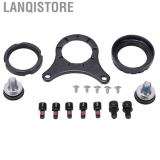 Lanqistore Electric Bike Screw Nut Gasket Assembly  High Strength Light Weight Steel  Installation Screw Nut Gasket Assembly  for Bafang BBS01 BBS01 BBSHD