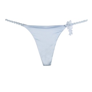 Annebra กางเกงใน ทรงจีสตริง ผ้าลูกไม้ G-String Panty รุ่น AU3-780 สีฟ้าอ่อน , สีม่วงเทา